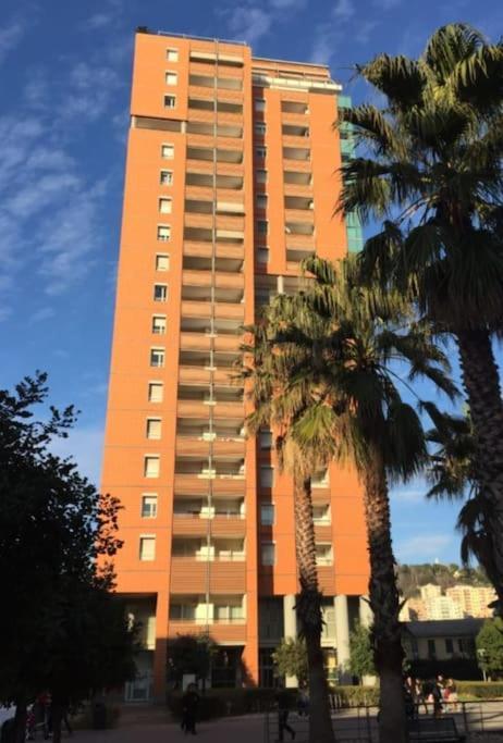 Attico Nelle Torri Di Fiumara Apartamento Génova Exterior foto